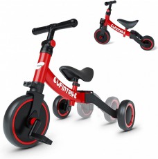 德國品牌 Besrey 5-IN-1 兒童多功能三輪車  平衡車 學步車
