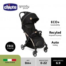 Chicco Goody Plus BB車是簡便手推車，適合初生至22kg的小孩，一個動作手推車便會自行摺合，相當方便。

另外，這部BB車有寬闊能滿足寶寶的需要。消委會在這部BB車出行使用上有極高評分