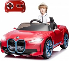 正版授權的 BMW 寶馬 i4  四驅 兒童電動遙控車  英文說明書 英式三角充電器