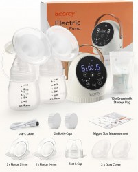 德國 Besrey 雙電動泵奶器 吸力夠大香港行貨