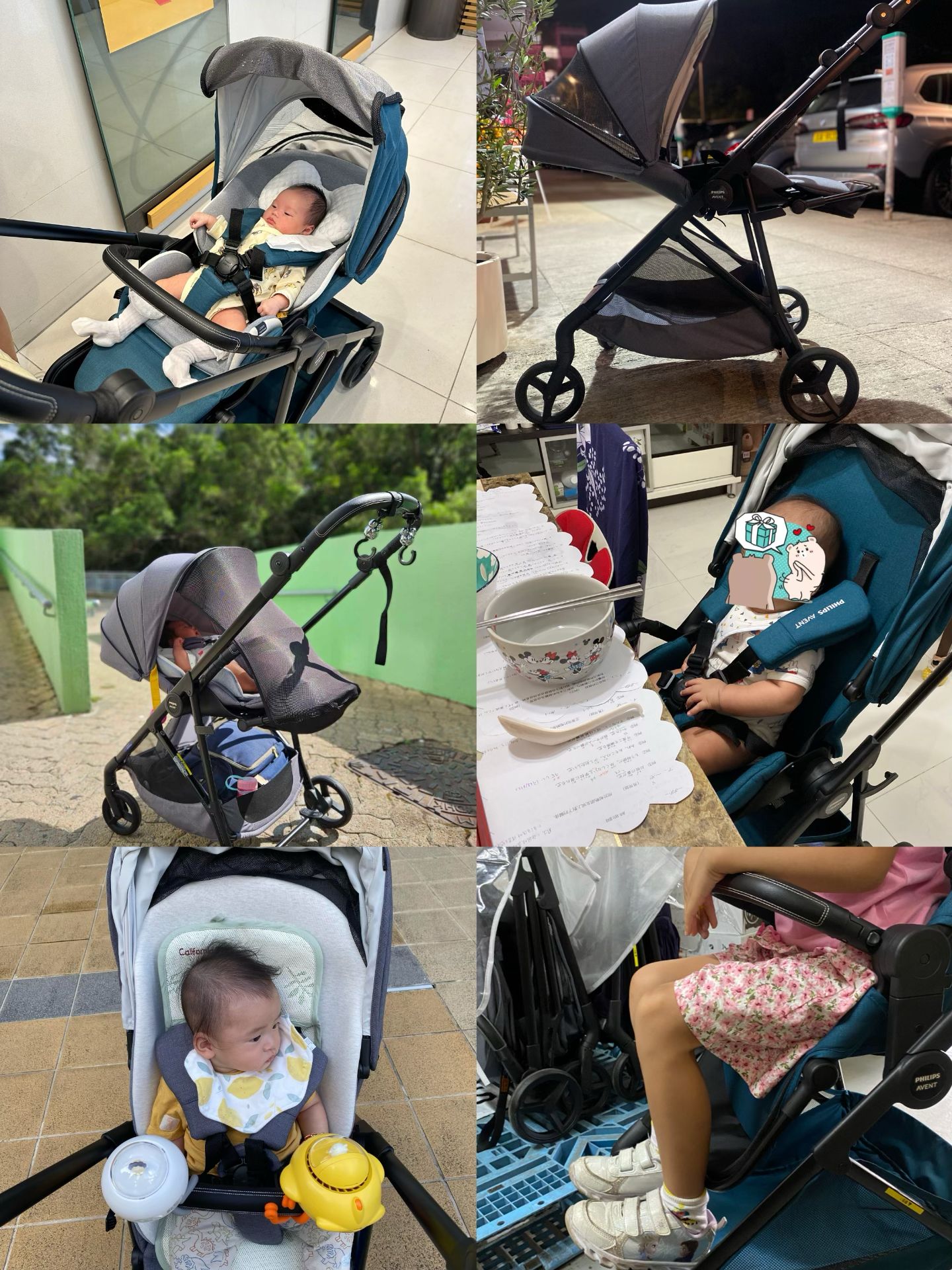 飛利浦高身輕便雙向BB車 The New Philips Avent Stroller (現貨行貨-兩年保用, 原裝代理標貼)
