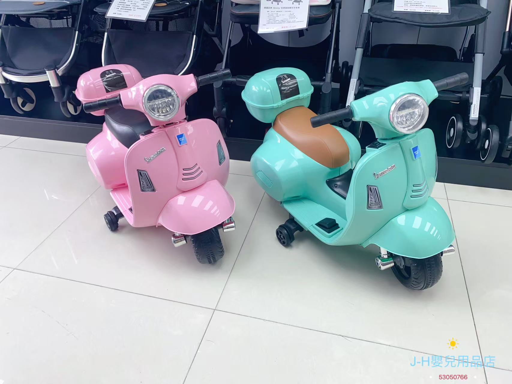 Mini 小綿羊 兒童電動車 附帶遙控，英文說明書，三角插充電器