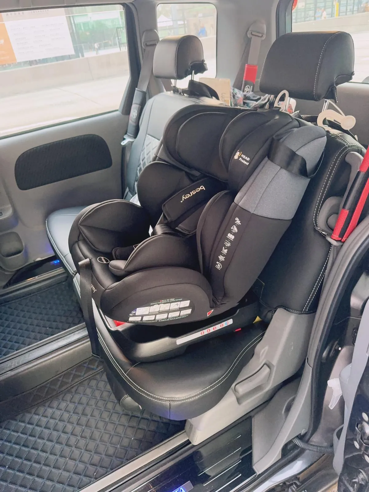 德國Besrey 初生 0-12歲  ISOfix  360度轉汽車安全座椅