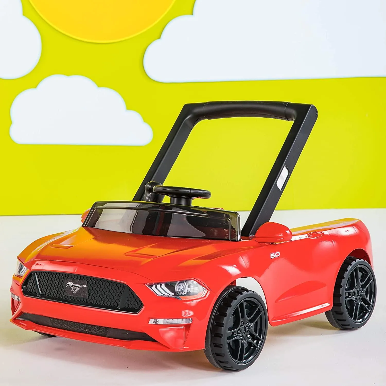Bright Starts Ford Mustang 多功能BB學步車   適合 6 個月以上