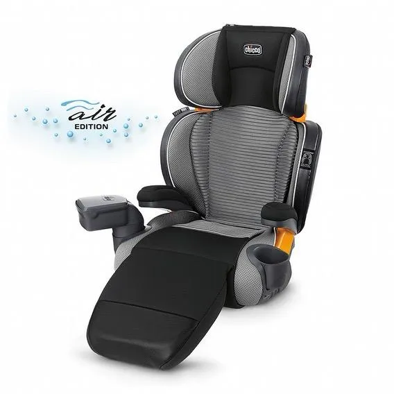 Chicco KidFit Zip Plus Air版 二合一 3-12歲 透氣舒適成長型安全汽座
