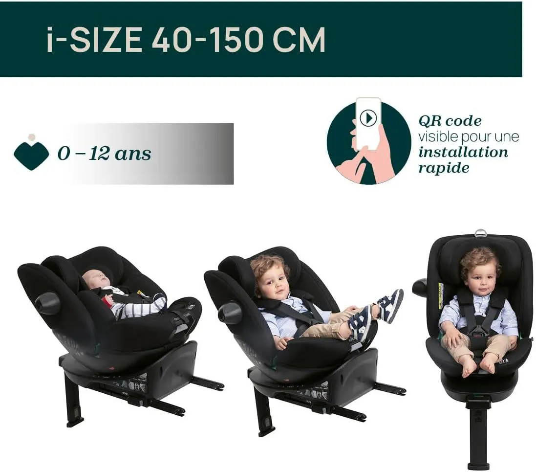 Chicco Everone I-Size 初生約 0-12 歲 汽車安全座椅 (免費送貨）