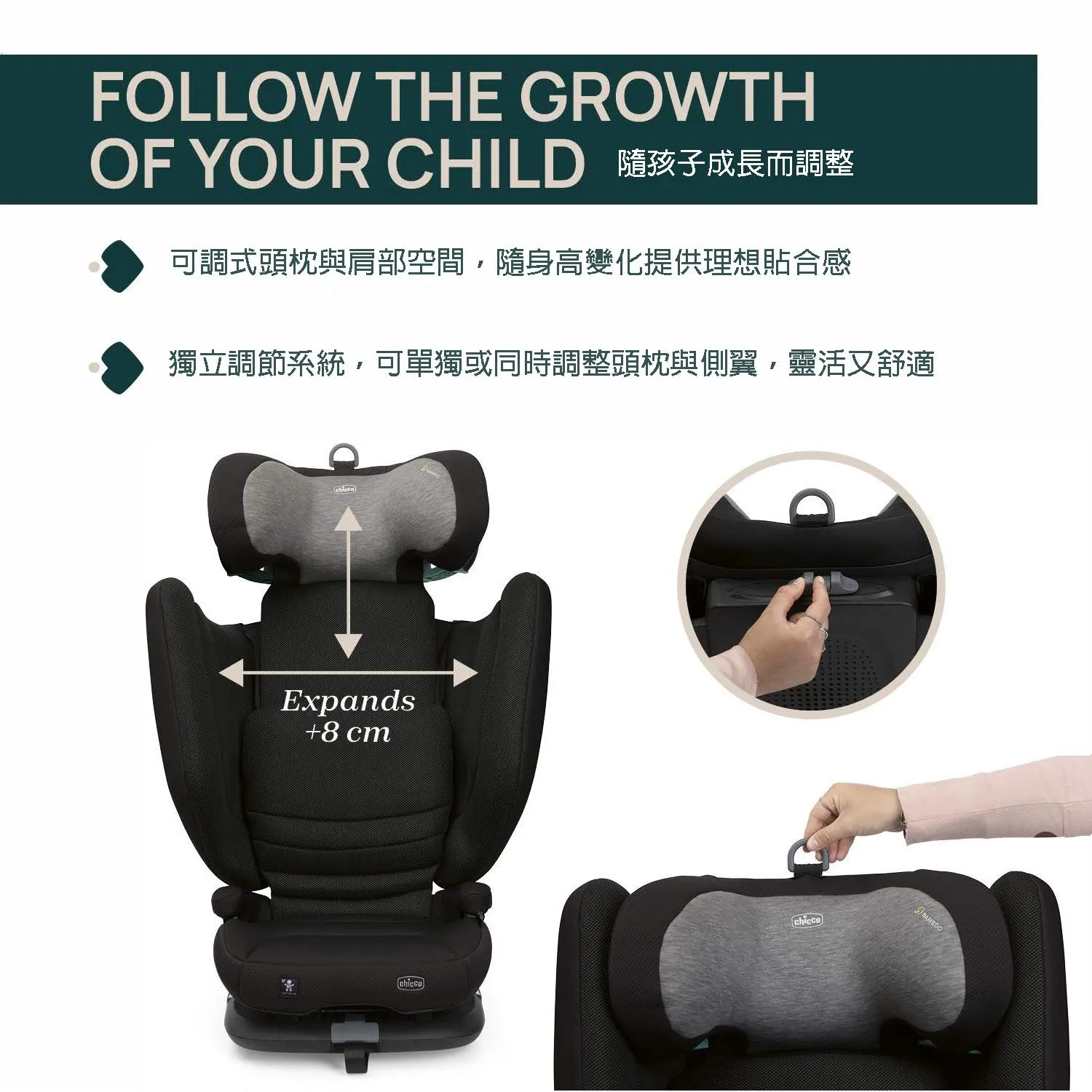 Chicco Fold & Go i-Size Car Seat 3-12歲 折疊式汽車安全座椅 （免費送貨）