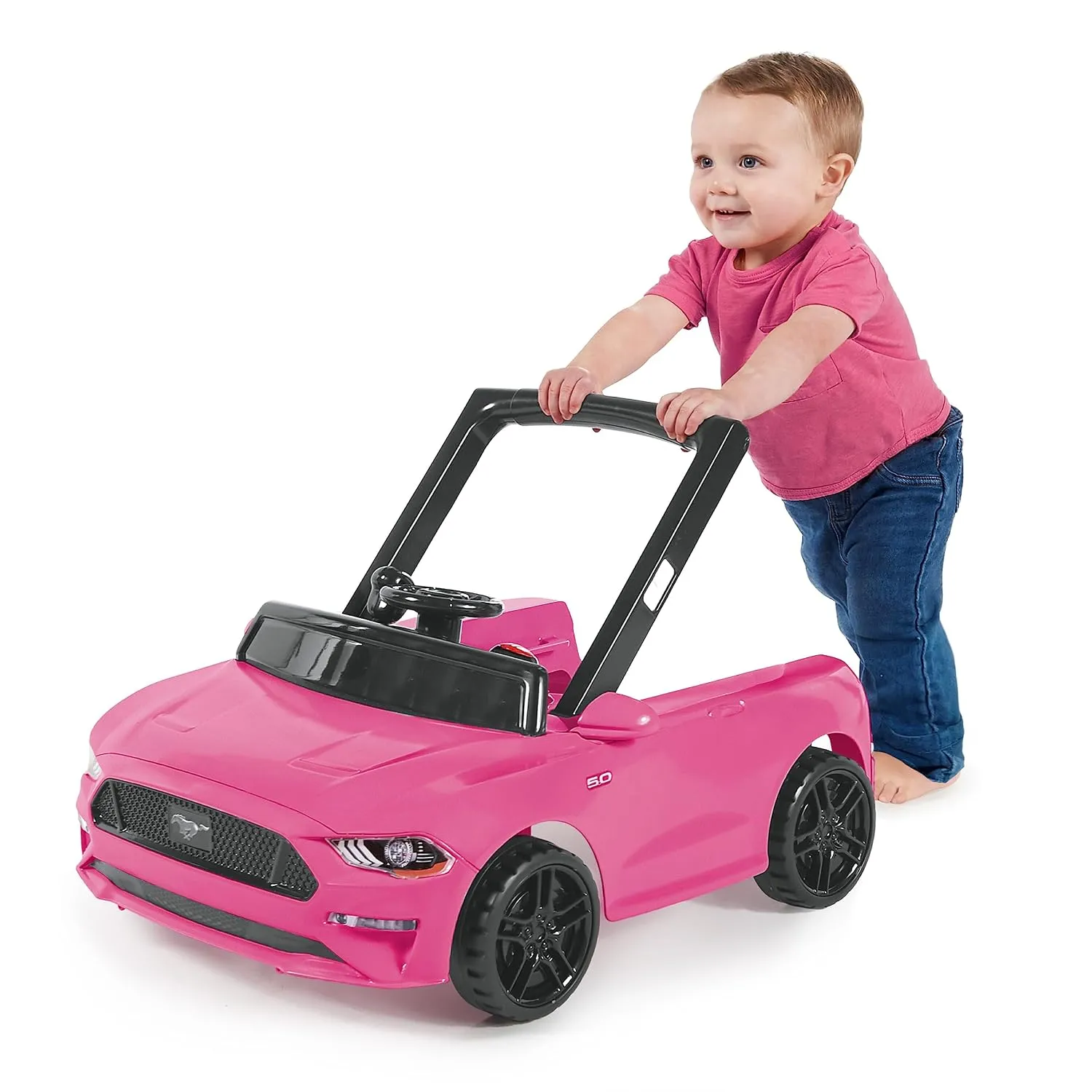Bright Starts  Ford Mustang  嬰兒學步車  6 個月以上使用