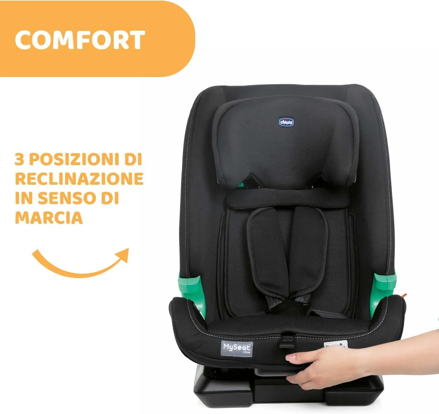 Chicco MySeat i-Size Air版 汽車安全座椅 約15個月- 12歲 意大利製造  (免費送貨）