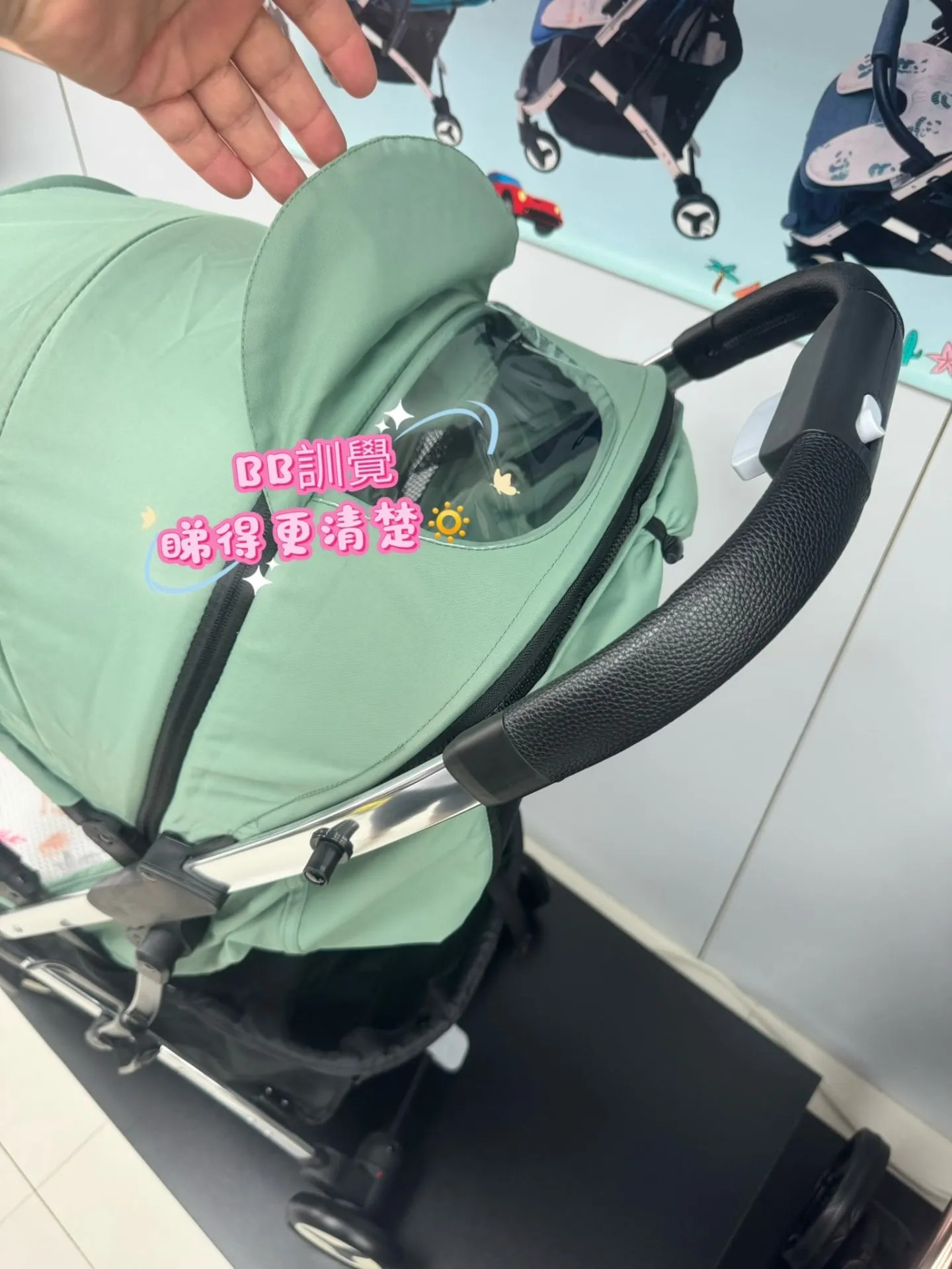 Jimmy² 輕便細部 單手收開車嬰兒車 實正穩陣好好推 車籃超級大 全蓋遮陽
