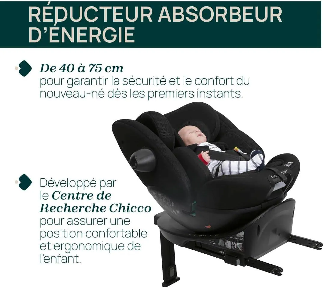 Chicco Everone I-Size 初生約 0-12 歲 汽車安全座椅 (免費送貨）