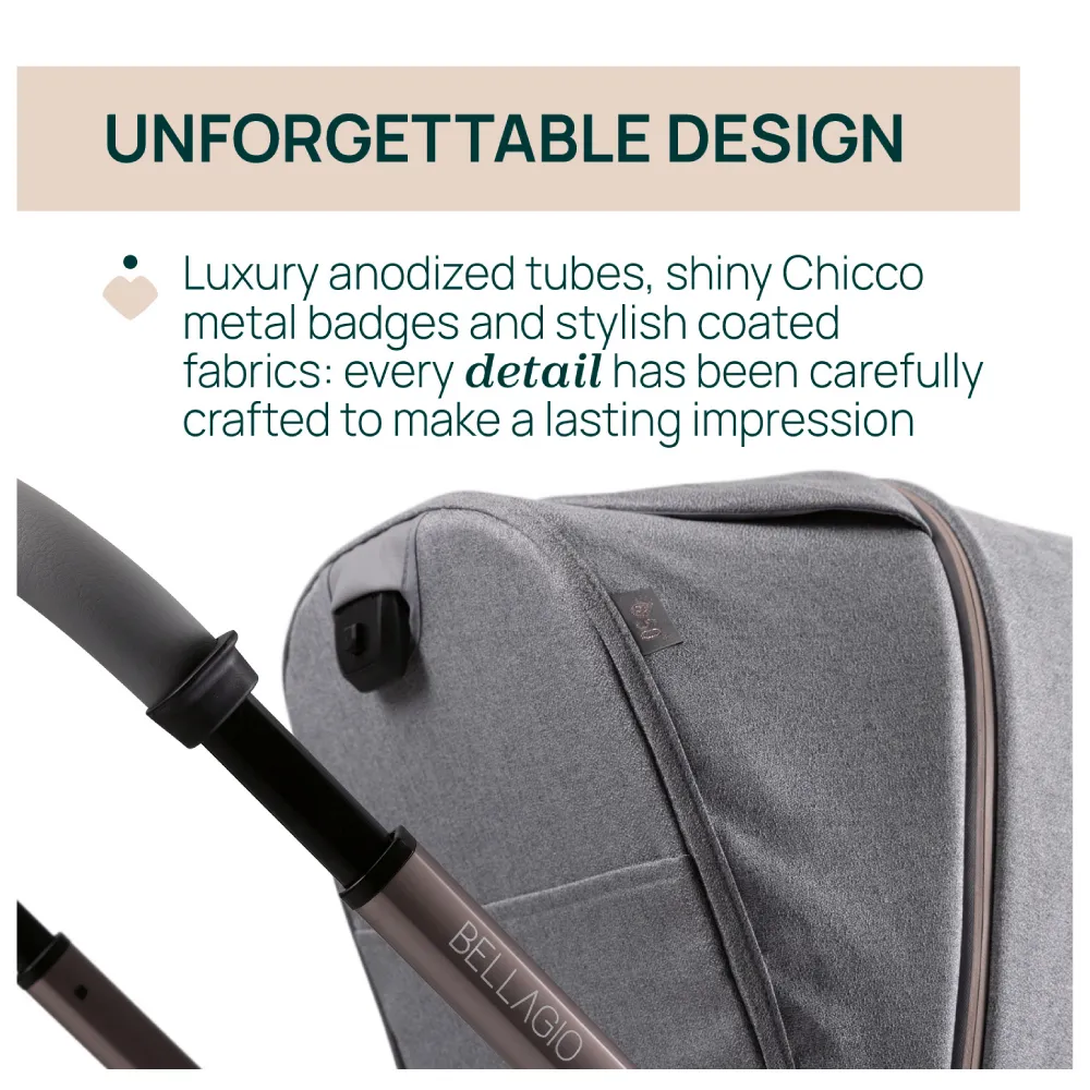 Chicco Bellagio  雙向高景觀 自動收車嬰兒車  (免費送貨）