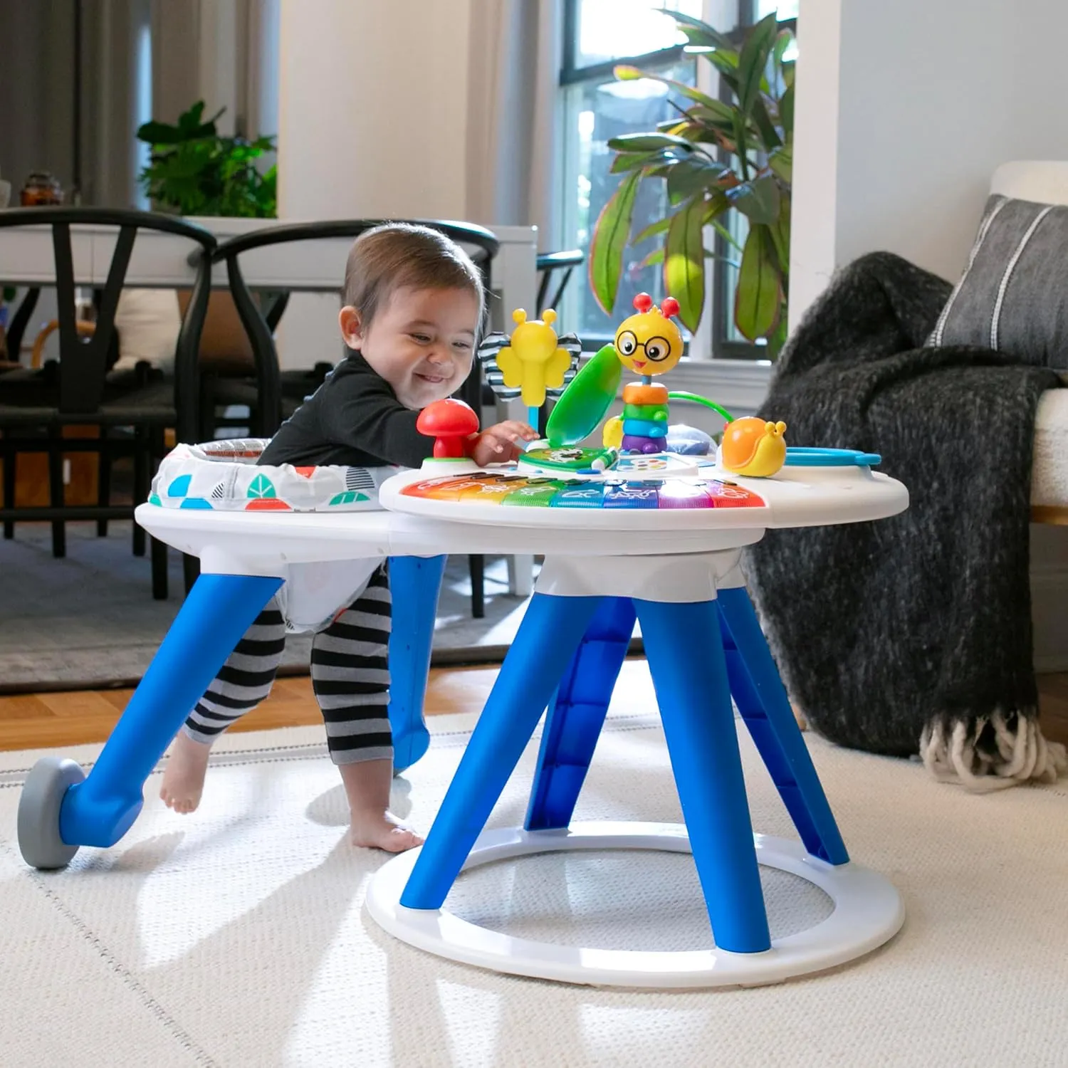 Baby Einstein Around We Grow 4 合 1 學步車 ,適合 6 個月及以上兒童