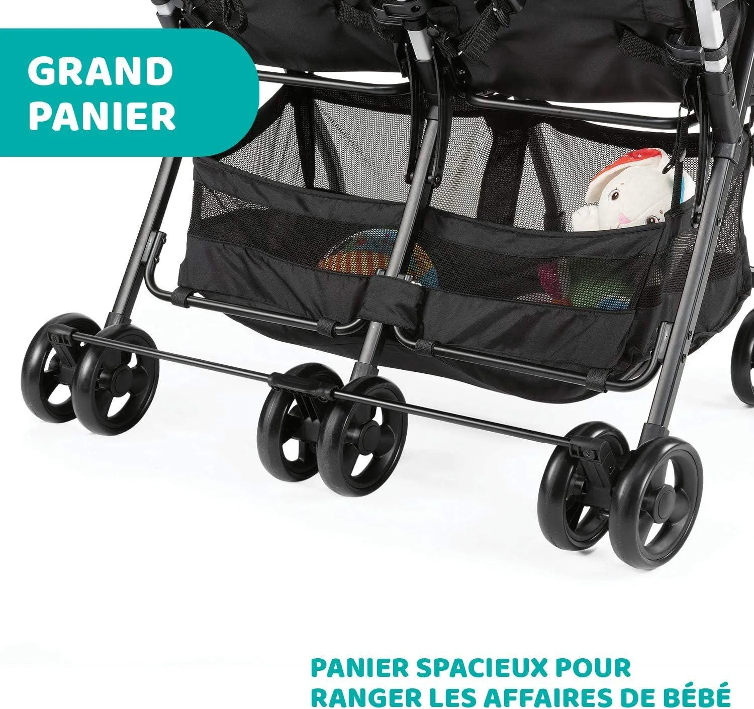 Chicco OHlalà  Twin 雙人BB 嬰兒手推車   超級輕便 8 kg  即買即安排  (免費送貨）