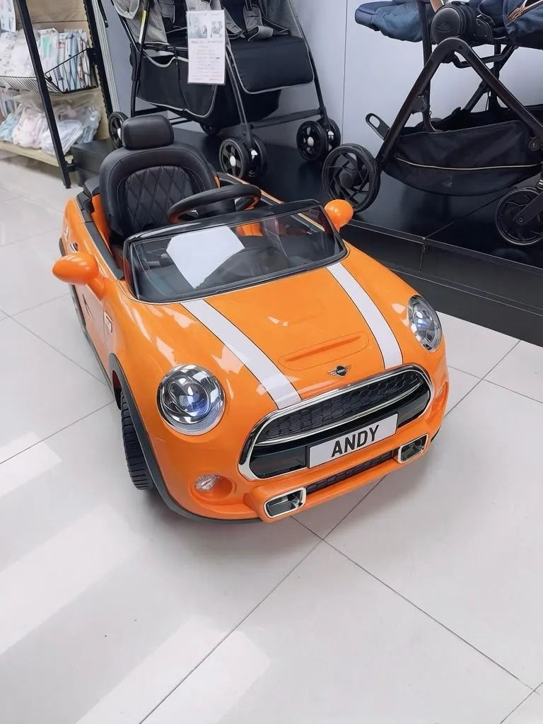 MINI Cooper 二合一 兒童電動遙控車 正版授權 英文說明書 英式香港插