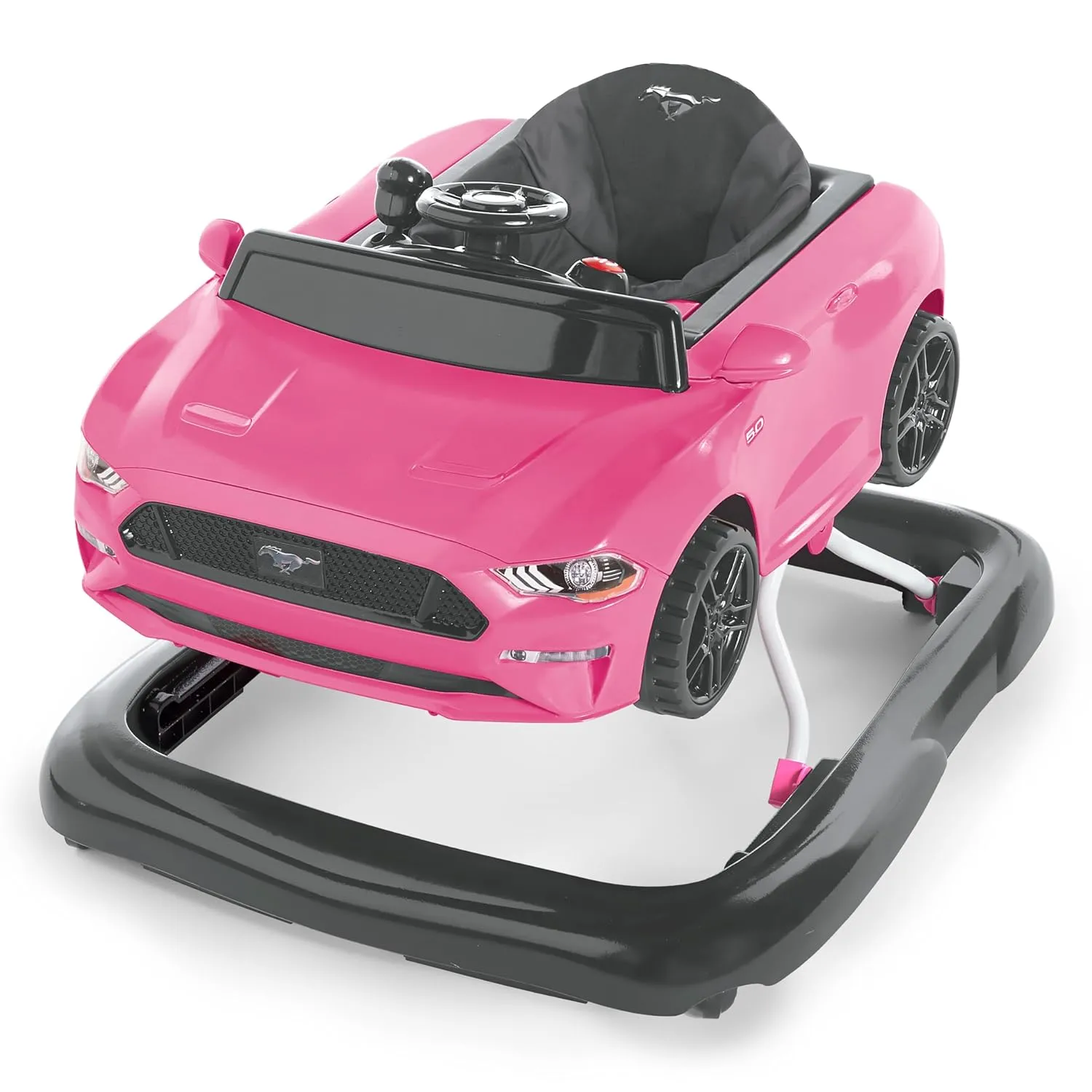 Bright Starts  Ford Mustang  嬰兒學步車  6 個月以上使用