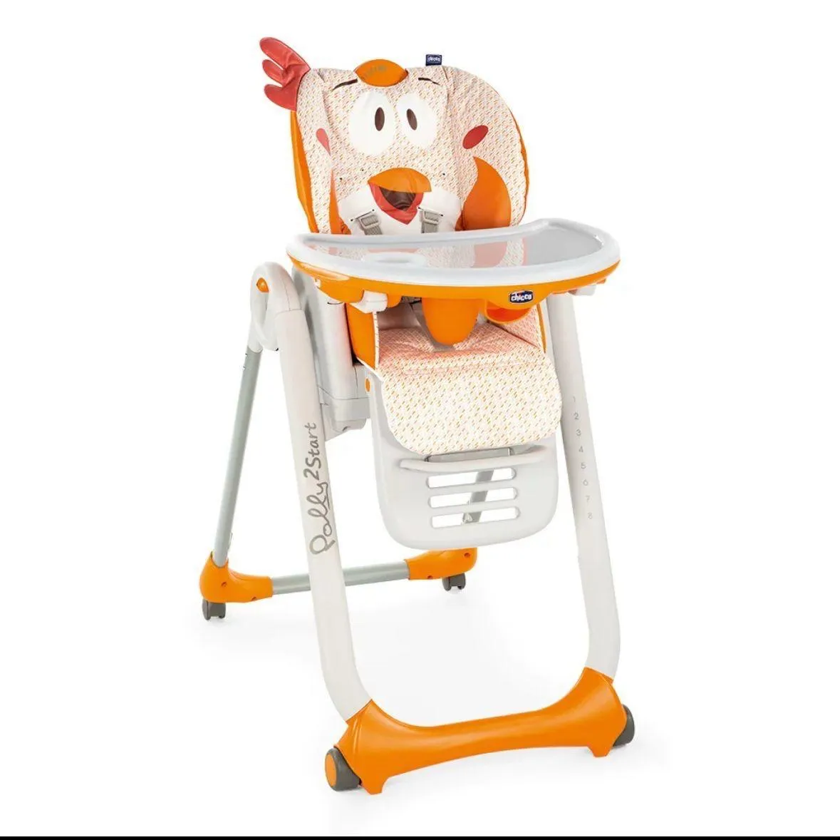 Chicco Polly2 Start 意大利製造多功能成長 可折疊高腳BB餐椅  初生bb開始使用   (免費送貨）