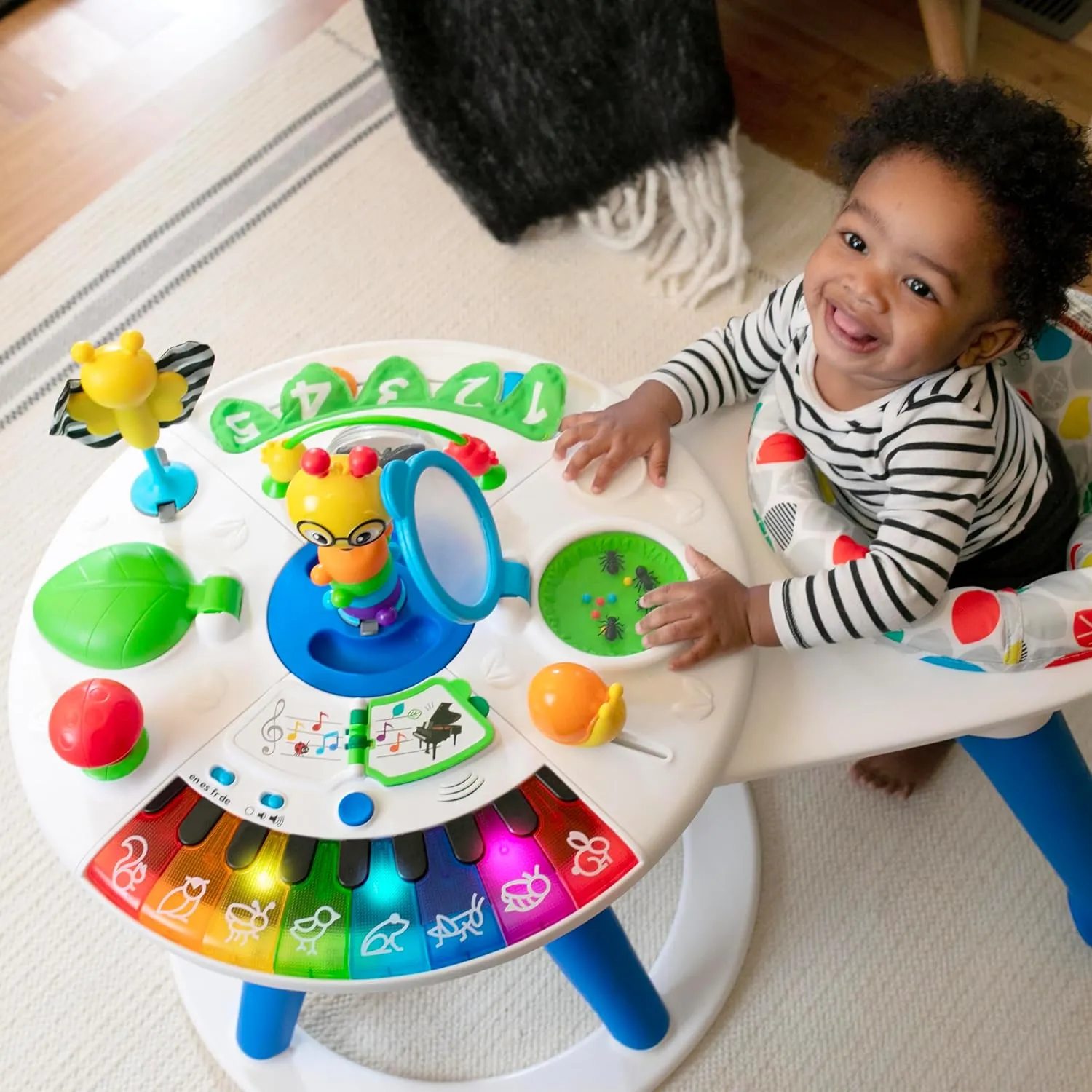 Baby Einstein Around We Grow 4 合 1 學步車 ,適合 6 個月及以上兒童