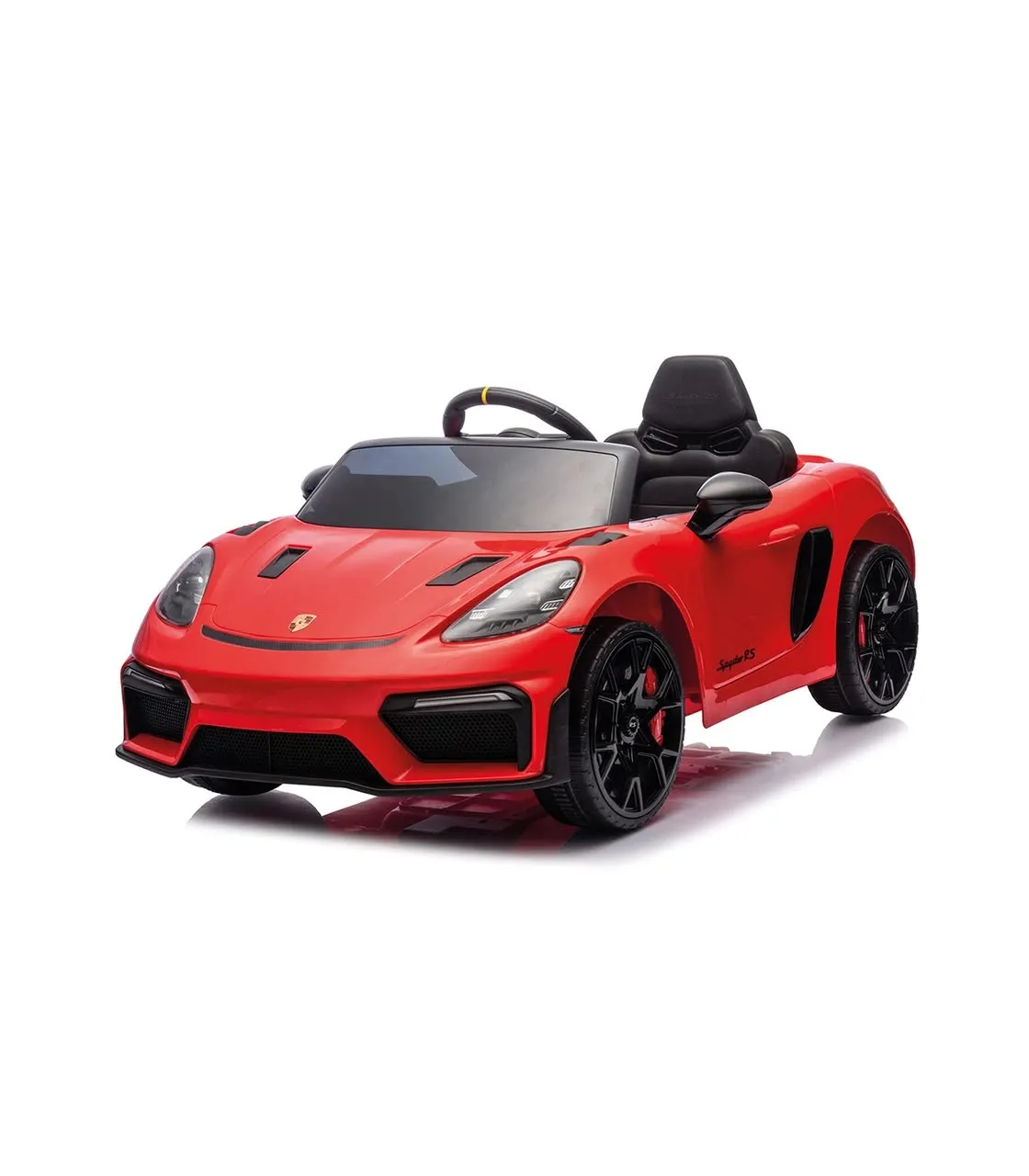 正版授權 保時捷 Porsche 718 Spyder Rs 四驅 兒童電動遙控跑車 （免費安裝好）