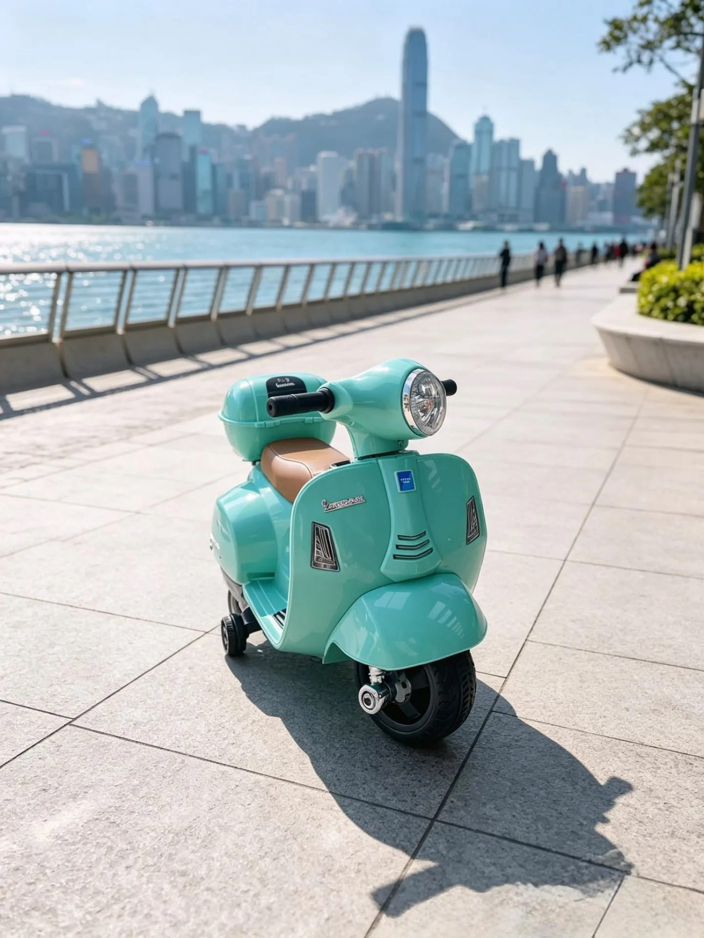 Mini 小綿羊 兒童電動車 英文說明書，三角插充電器