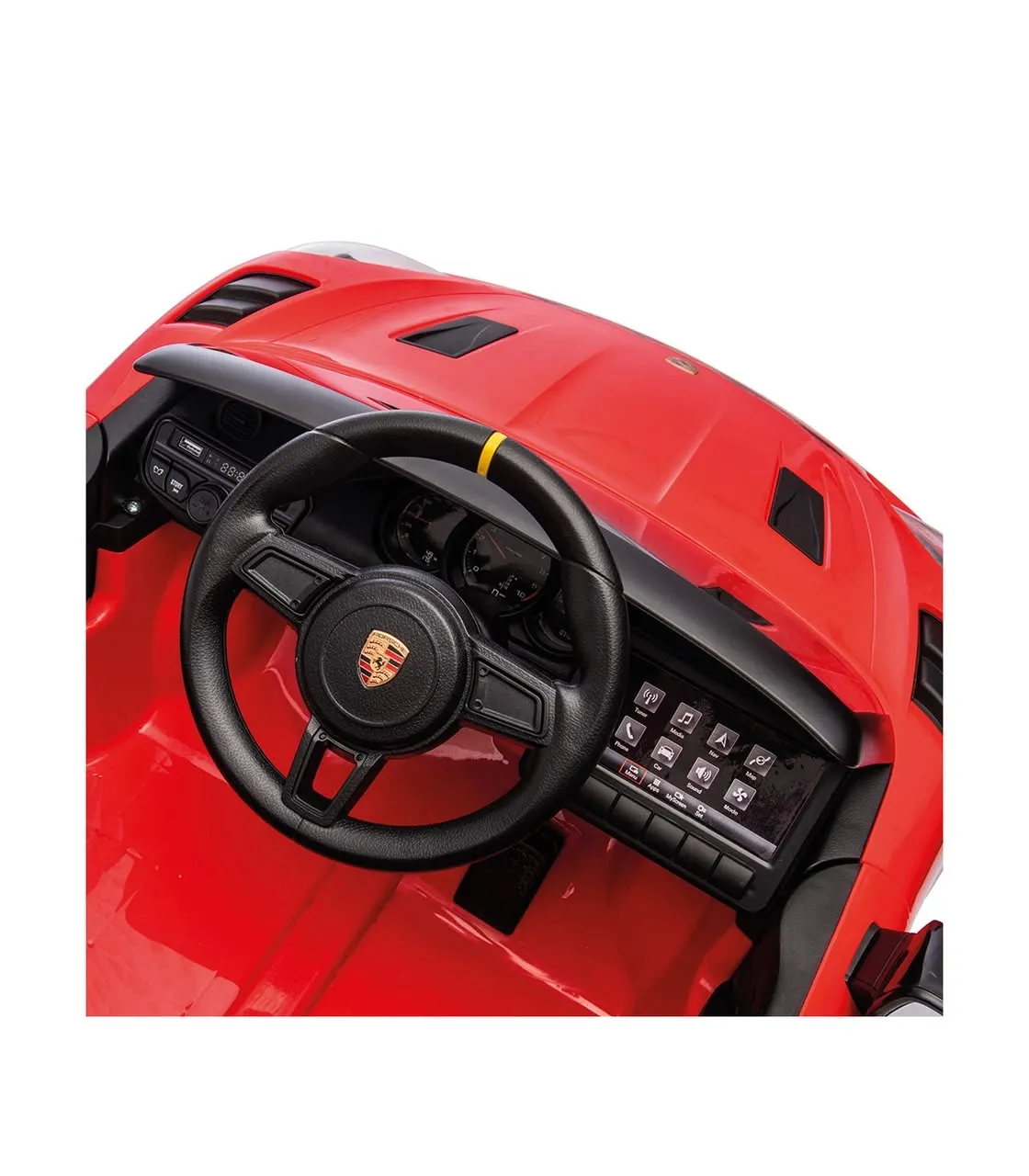 正版授權 保時捷 Porsche 718 Spyder Rs 四驅 兒童電動遙控跑車 （免費安裝好）