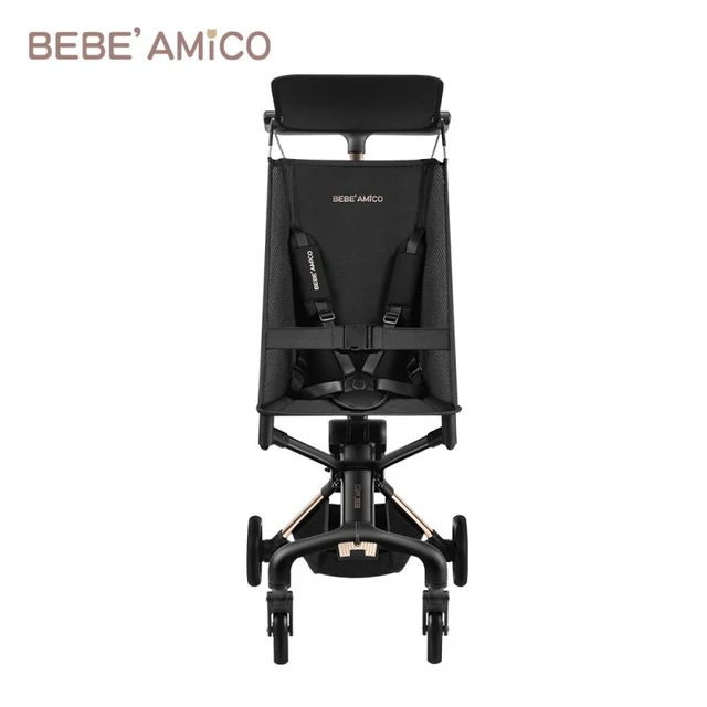 Bebe Amico - Z1輕巧口袋手推車 (黑色)